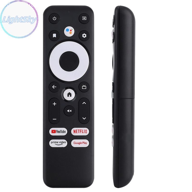 Lightsky 1 ชิ้นใหม่เสียงรีโมทคอนโทรลสําหรับ Homatics/Mecool Km7 Km2 Plus Km1 Km6 Km3 4K Android TV กล่องทีวี Set-top กล่องรีโมทคอนโทรล TH