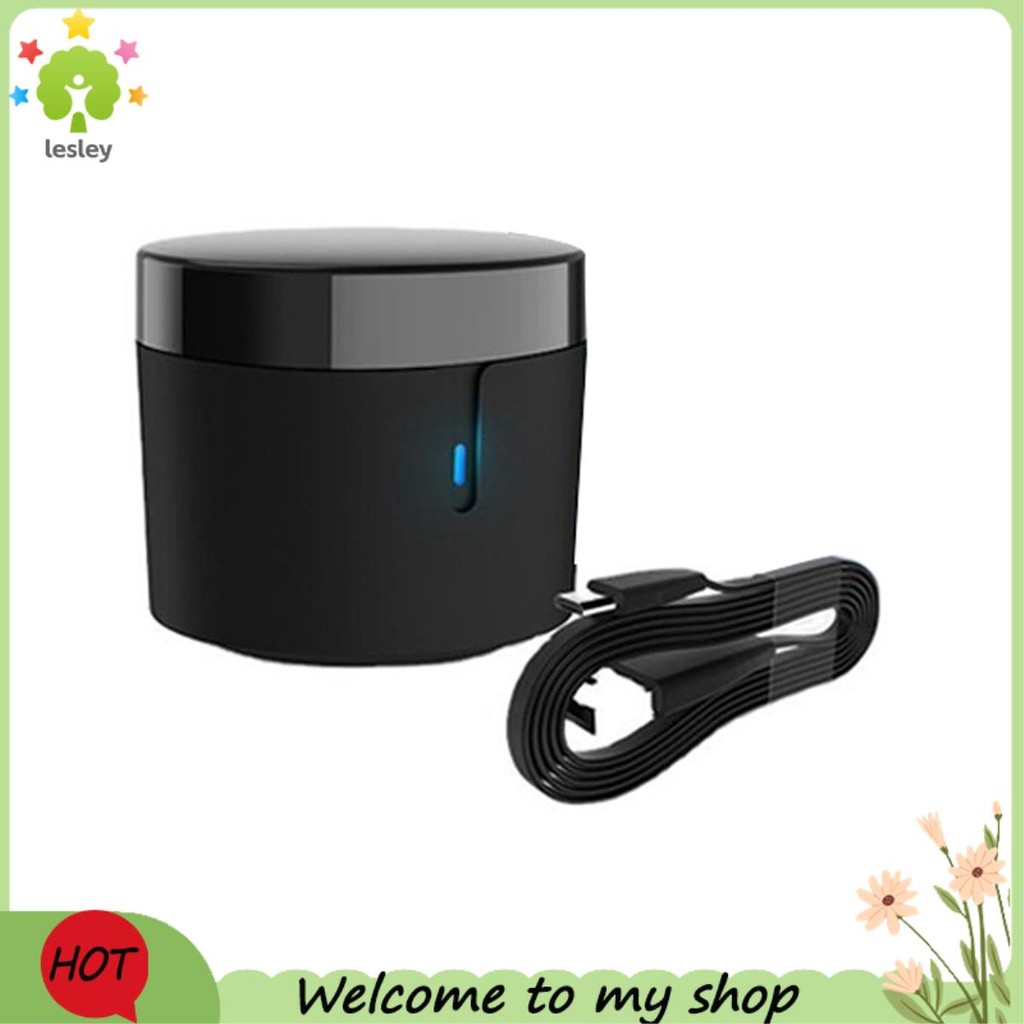 lesleyBROADLINK RM4 Mini Smart Home WiFi รีโมทคอนโทรล Temper Sensor HTS2 RM4C Mini IR Controller สํา