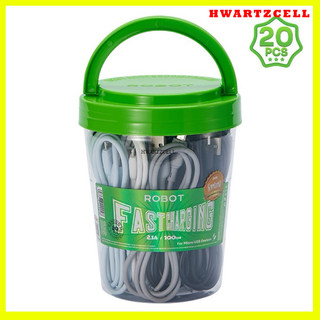 ISI 20PCS RBM100S KABEL DATA TOPLES ROBOT MICRO USB / TYPE-C TIPE C TEPSI RBM100 RBC100 Original Garansi Resmi