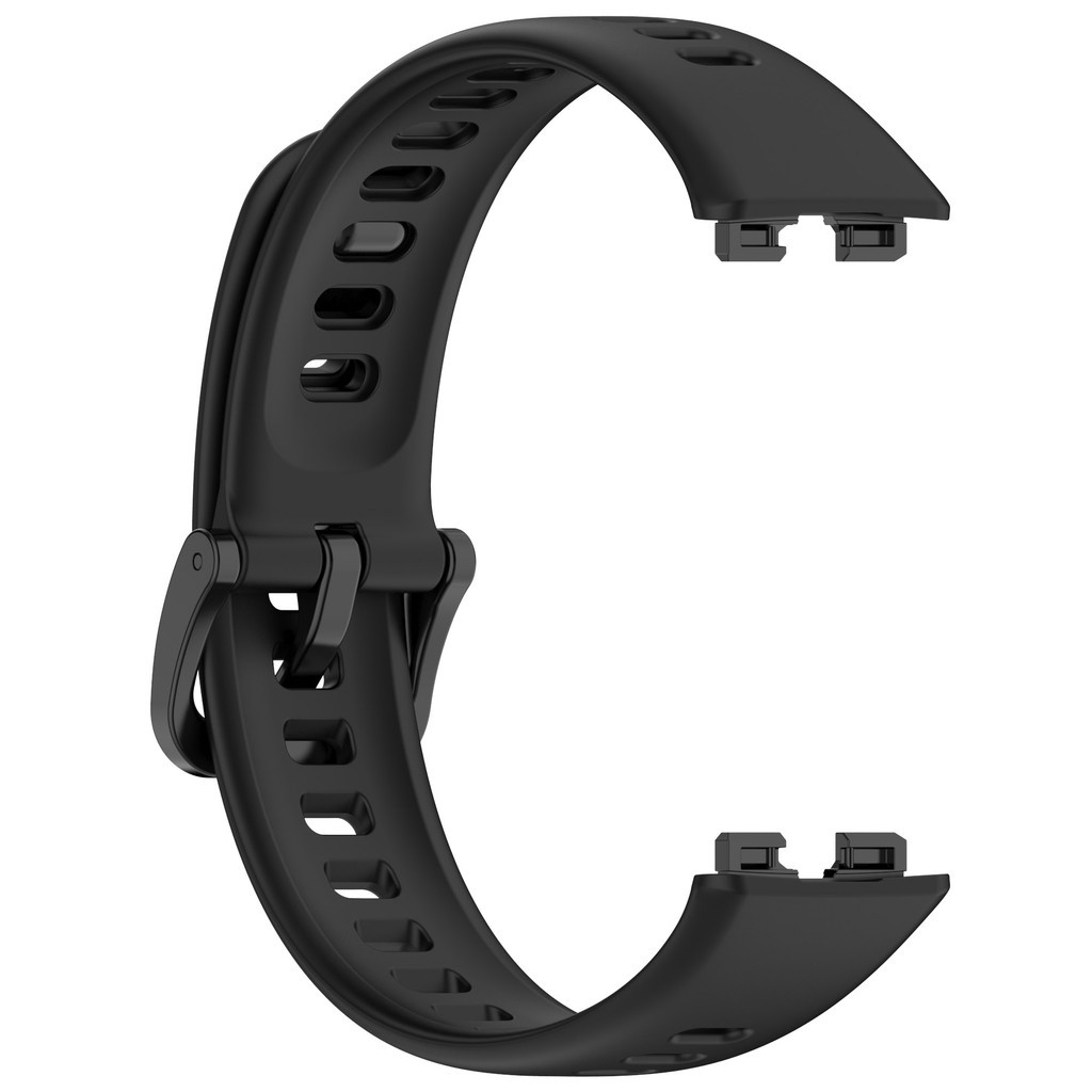 สายซิลิโคน for Huawei Band 10/9/8 NFC เปลี่ยนอุปกรณ์เสริมยางนุ่มแบบสปอร์ต for Smartwatch Huawei Band 10/9/8 - รูปที่ 4