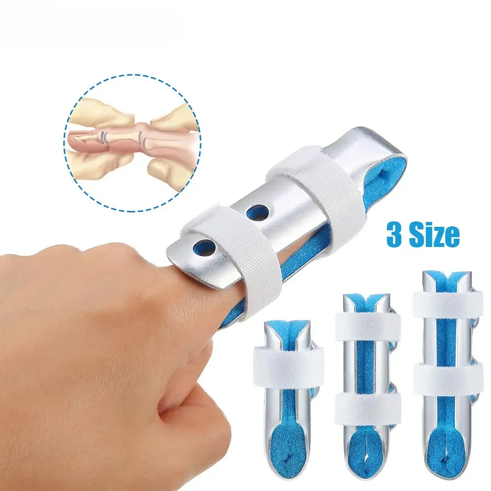 1 ชิ้น Finger Splint, Finger Support Brace Finger Stabilizer สําหรับหักนิ้วยืดโรคข้ออักเสบ Knuckle I