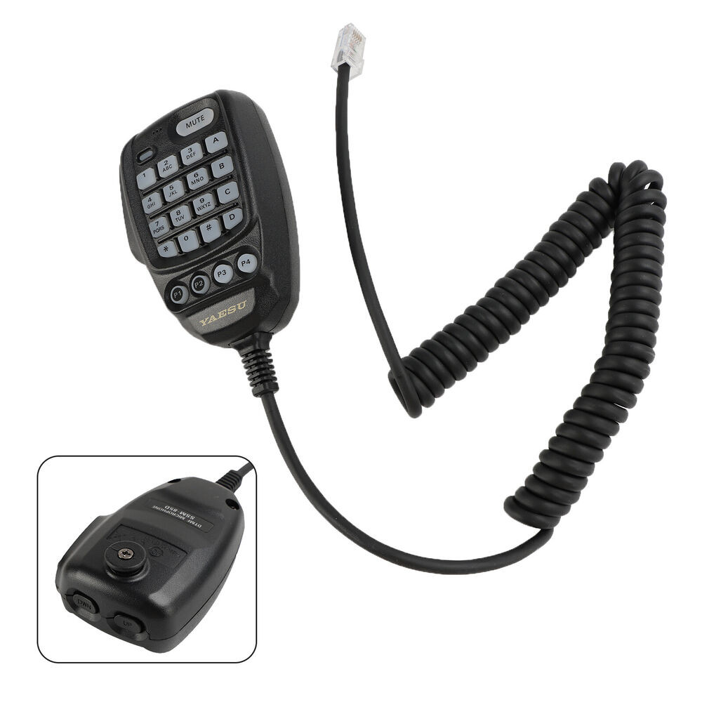 Ssm-85d DTMF ไมโครโฟนสําหรับ Yaesu FTM-6000R FTM-500DR FTM-300DR FTM-200DR วิทยุ