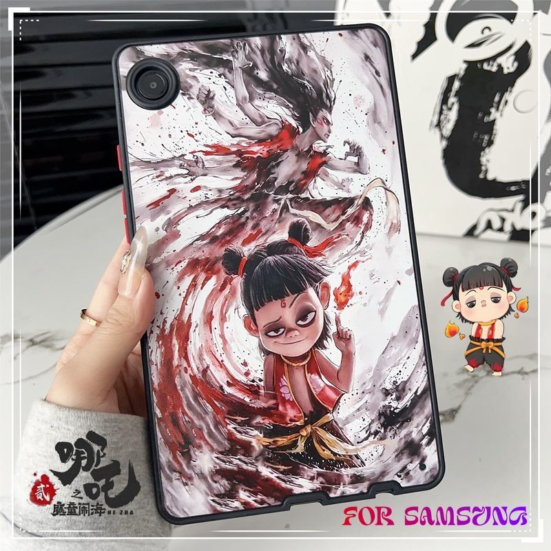 เคส การ์ตูนอะนิเมะ Nezha2 สําหรับ Samsung Galaxy Tab A9+5G 11 นิ้ว SM-X216B X210 A9 8.7" SM-X110 X11