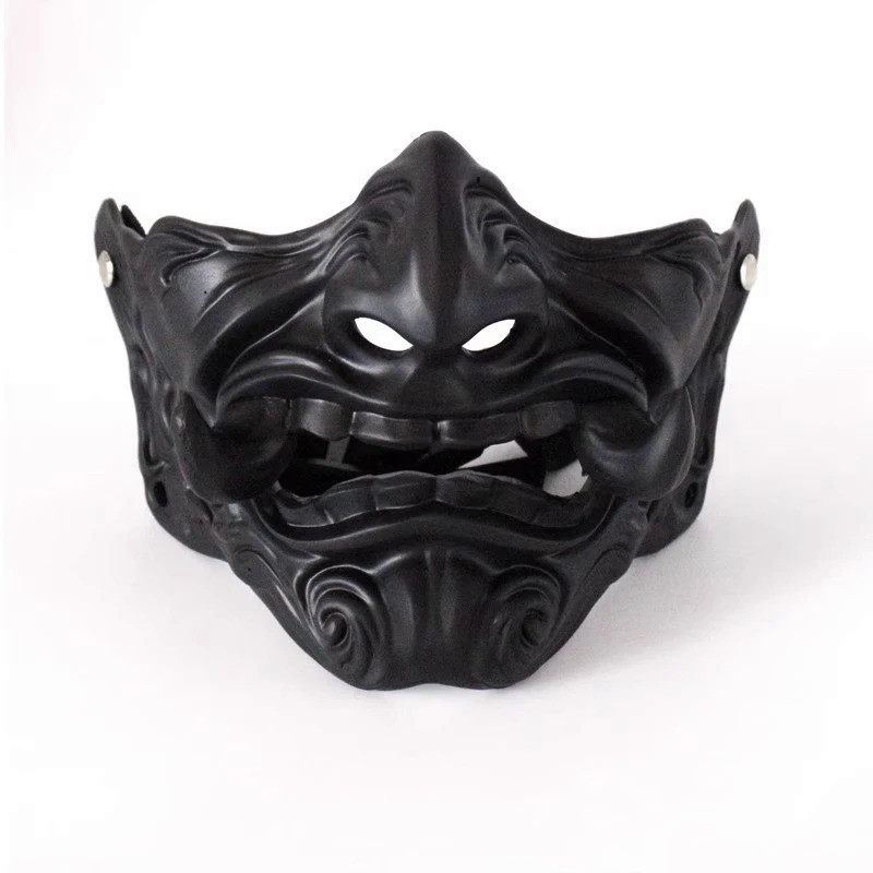 Japan Hannya Devil Ghost Tusk Mask Cosplay Masks Ghost Oni Samurai Noh Kabuki Halloween Fancy ball L