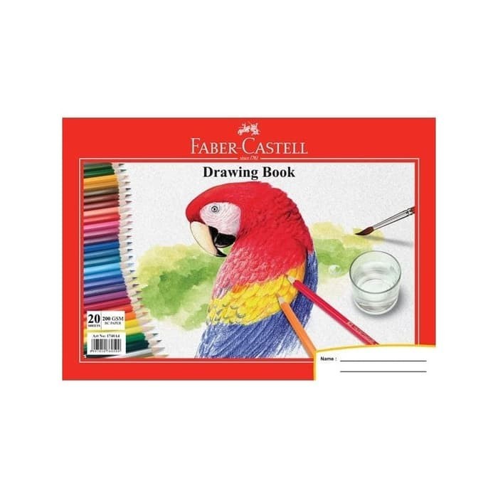 A4 FABER CASTEL 200GSM DRAWING BOOK