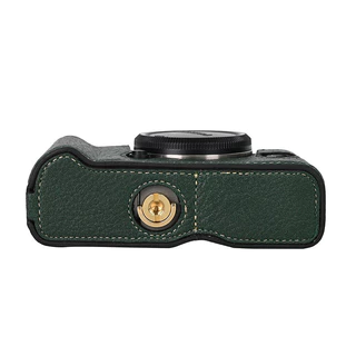 XT30 III PU หนังสําหรับ Fujifilm XT30 II III กระเป๋ากล้องครึ่งฝาครอบ Fujifilm XT10 XT20 XT30 XT30 II XT30 mark 3 ปลอก