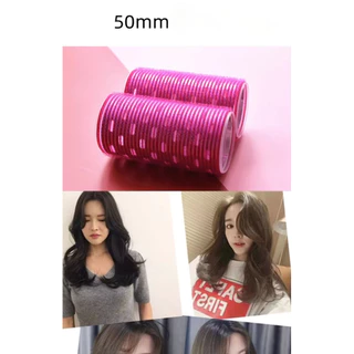 ลูกกลิ้งผมแบบมีกาวในตัวขนาดใหญ่ Hairdressing DIY Curler เครื่องมือเสริมความงามผม