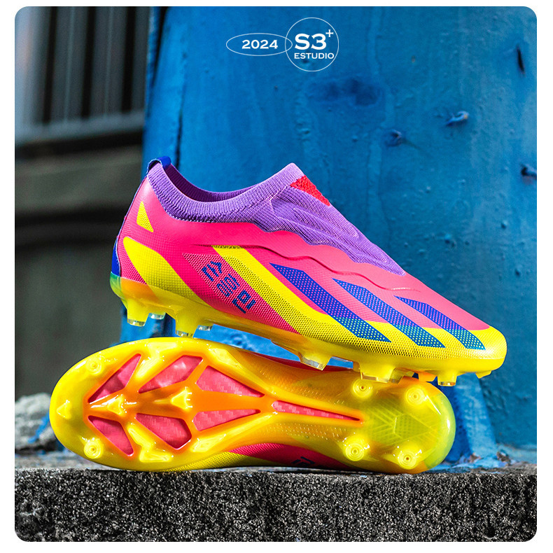 2024 AG soccer Boots ฟุตบอลโลกรองเท้าฟุตบอลคุณภาพสูงรองเท้าฟุตบอลสำหรับเด็กวัยรุ่นขนาด 35 ~ 45
