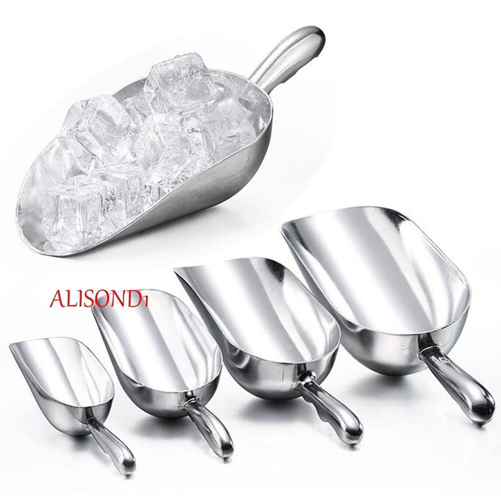 Alisond1 ที่ตักน้ําแข็ง อลูมิเนียมอัลลอยด์ พรีเมี่ยม สําหรับตักน้ําแข็ง ธัญพืช ครัว