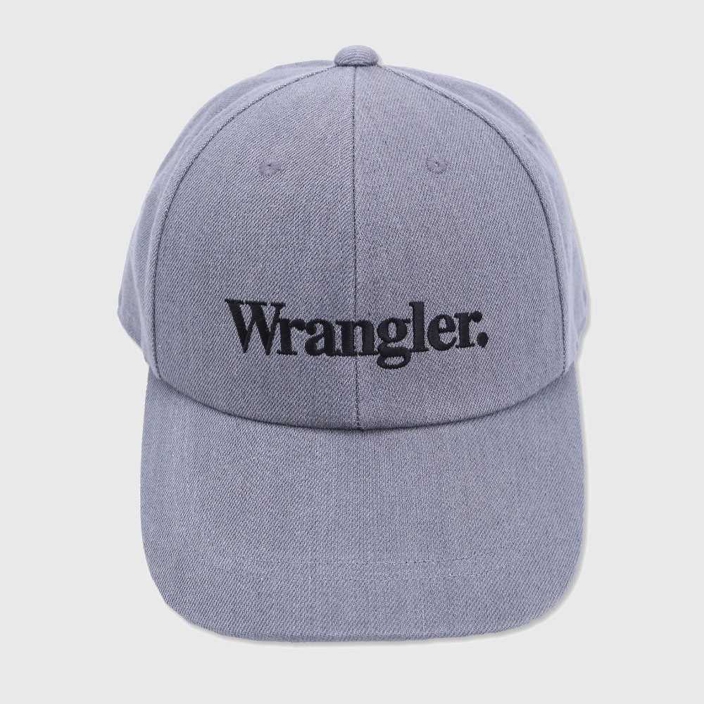 WRANGLER หมวกผู้ชาย BASEBALL CAP รุ่น WR S223MHATN04 - สีเทา แรงเลอร์ หมวก หมวกผู้ชาย