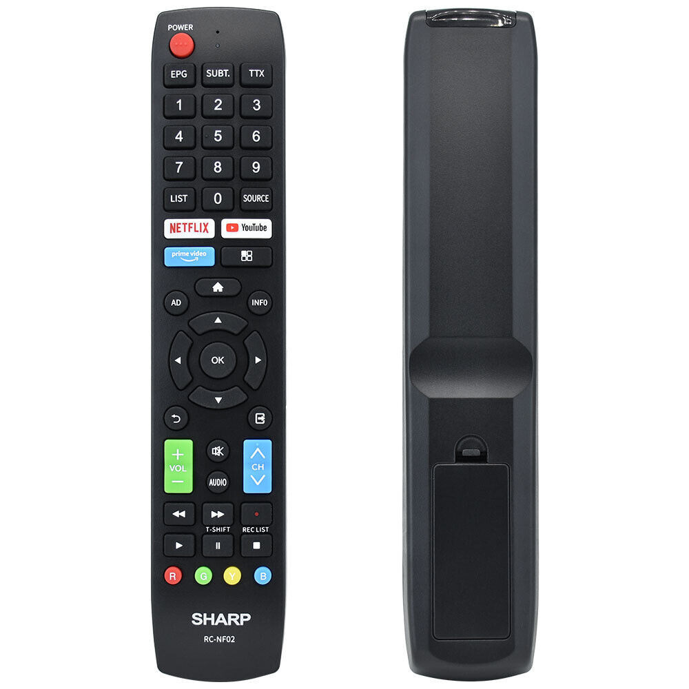 ใหม่ RC-NF02 สําหรับ Sharp Smart TV รีโมทคอนโทรล 32HS534AN 40HS534AN