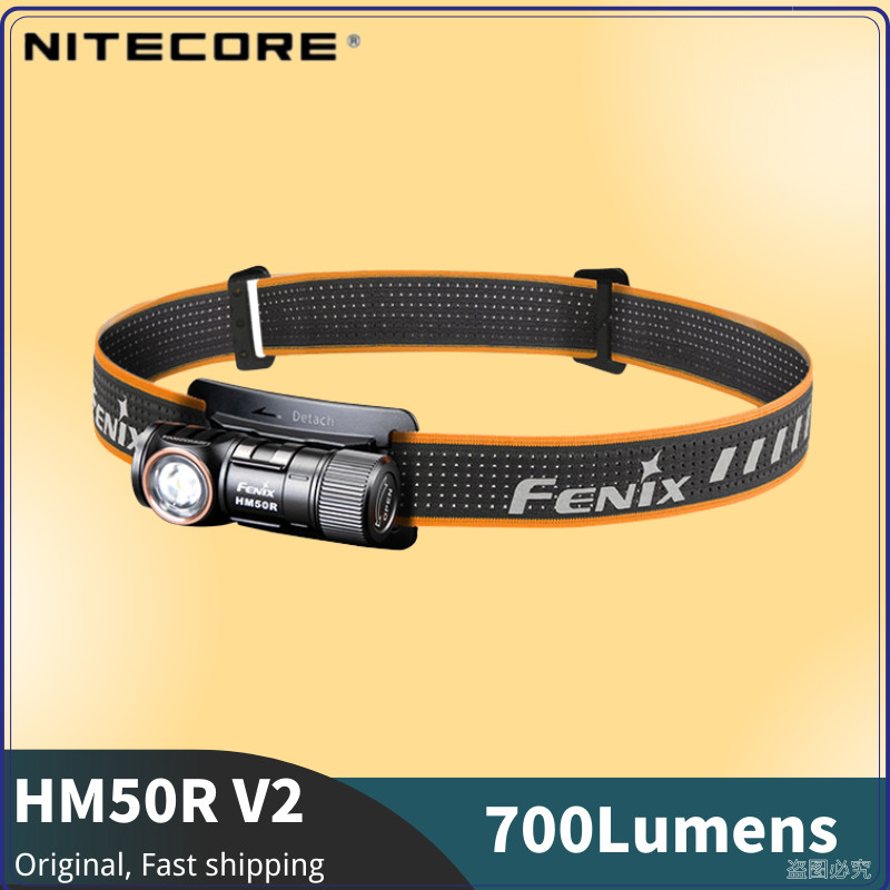 Fenix HM50R V2.0 ไฟฉายคาดศีรษะ อเนกประสงค์ น้ําหนักเบา 700 ลูเมน แบตเตอรี่ 16340