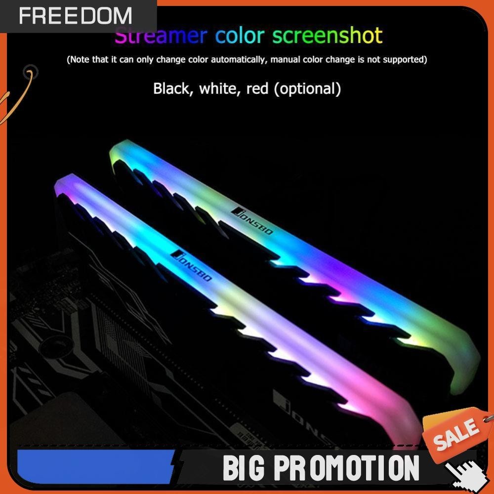 ฮีทซิงค์ระบายความร้อน RGB RAM DDR DDR3 DDR4 สําหรับเดสก์ท็อป PC