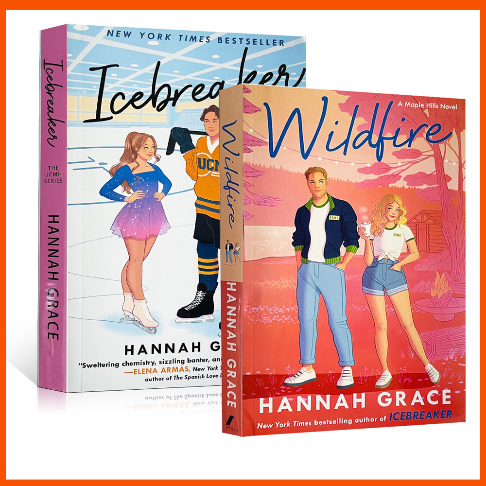 Icebreaker นิยาย Wildfire A โดย Hannah Grace New York Times Bestseller ปกอ่อน English book