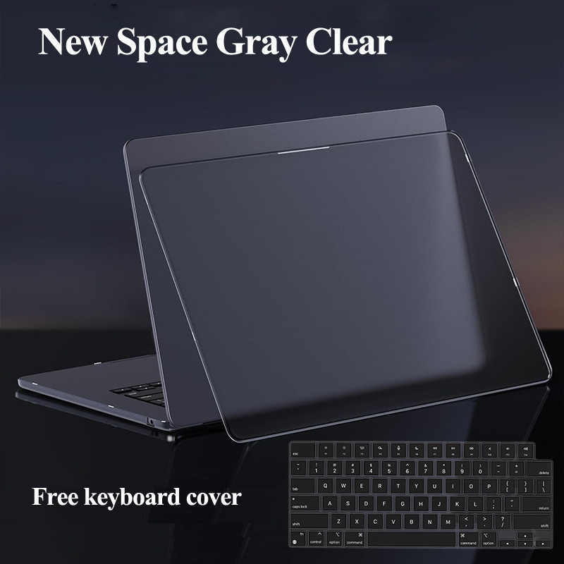 เคสพลาสติกแข็ง แบบใส เนื้อแมตต์ ทนทาน สําหรับ MacBook Air M2 13.6 นิ้ว A2681 Pro 14.2 A2442 16.2 Air 13.3 M2 15.3 A2941