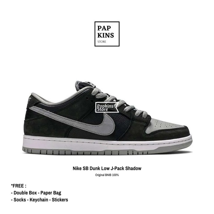sepatu nike original - nike SB dunk low shadow 100% original, sneakers - 39