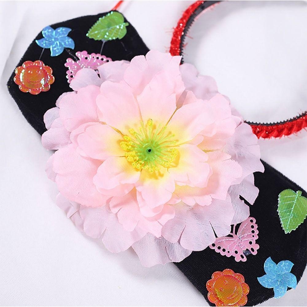 WELLNOW แถบคาดศีรษะสไตล์จีนโบราณ, อุปกรณ์คอสเพลย์สำหรับผู้ใหญ่, เหมาะสำหรับงานแต่งงานและโอกาสพิเศษ - รูปที่ 5