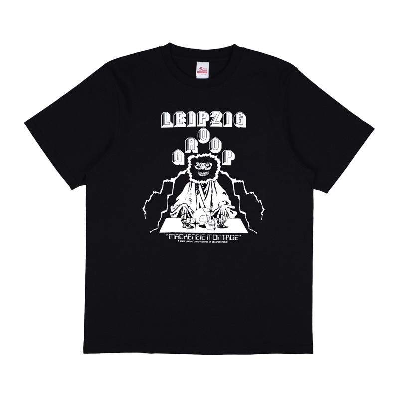 สีขาว a Leipzig - MONTAGE TEES ธรรมดา / Unisex