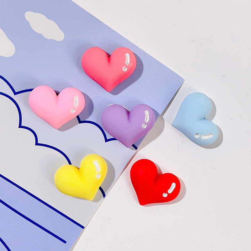 ขายส่ง กาวครีมเรซิ่น รูปหัวใจ สามมิติ อุปกรณ์เสริม สําหรับเคสโทรศัพท์มือถือ ปากกา diy