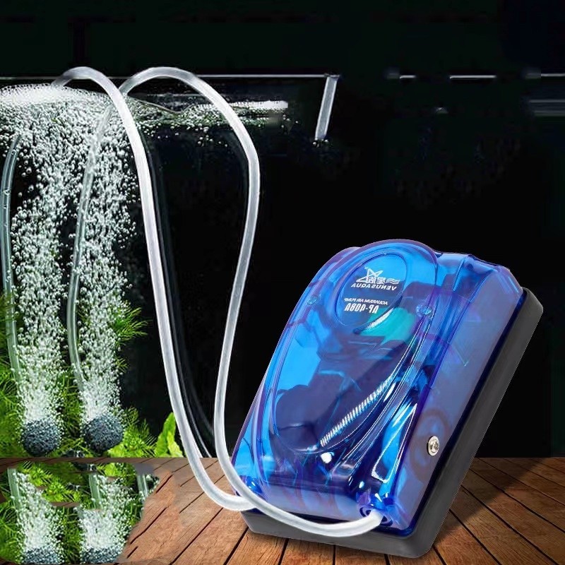 ปั้มอ็อกซิเจน ปั้มลม สำหรับตู้ปลา อุปกรณ์ครบชุด 1ทาง 2ทาง สายยาว 1ม. 2ม. มีระบบเซฟตี้ประหยัดพลังงาน - รูปที่ 2