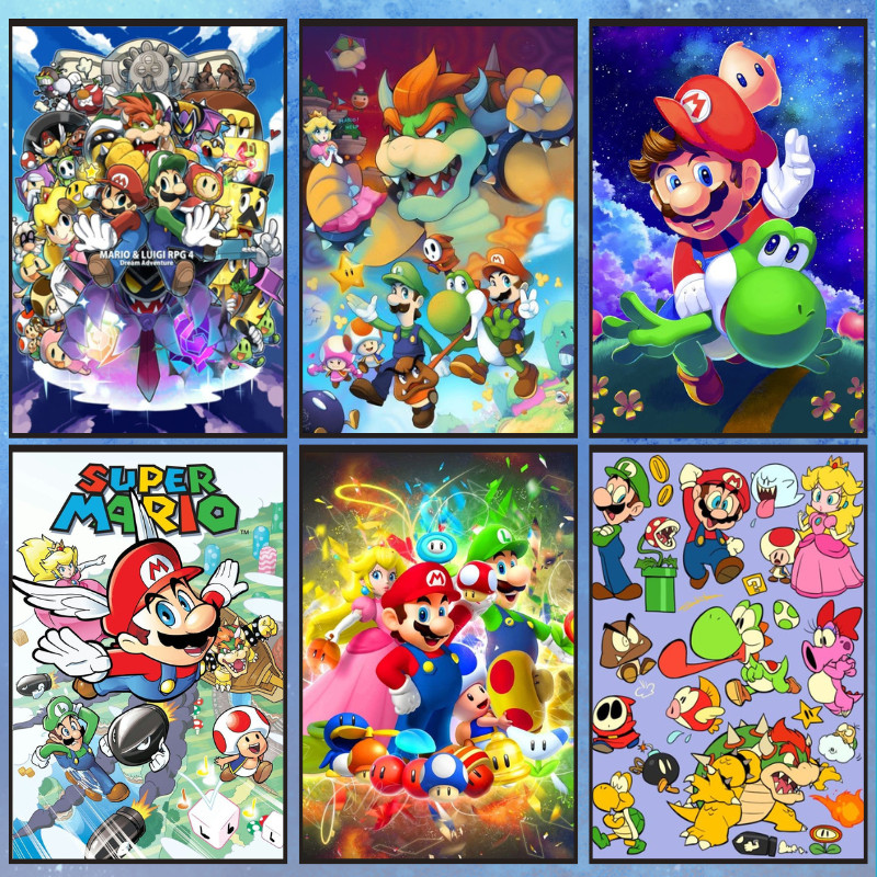 📣พร้อมส่ง📣【Mario】jigsaw puzzle-จิ๊กซอว์-300-1000-ชิ้น- ชิ้นของเด็ก จิ๊กซอว์ไม้ 1000 ชิ้น จิ๊กซอว์ 1000 ชิ้นสำหรับผู้ใหญ่ จิ๊กซอ จิ๊กซอว์ 500 ชิ้น🧩315-6 จิ๊กซอว์ 1000 ชิ้น สำหรับ ผู้ใหญ่ ตัวต่อจิ๊กซอว์ จิ๊กซอว์ การ์ตูน