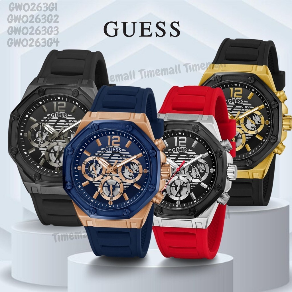 TIME MALL นาฬิกา Guess OWG357 นาฬิกาข้อมือผู้หญิง นาฬิกาผู้ชาย แบรนด์เนม  Brandname Guess Watch รุ่น