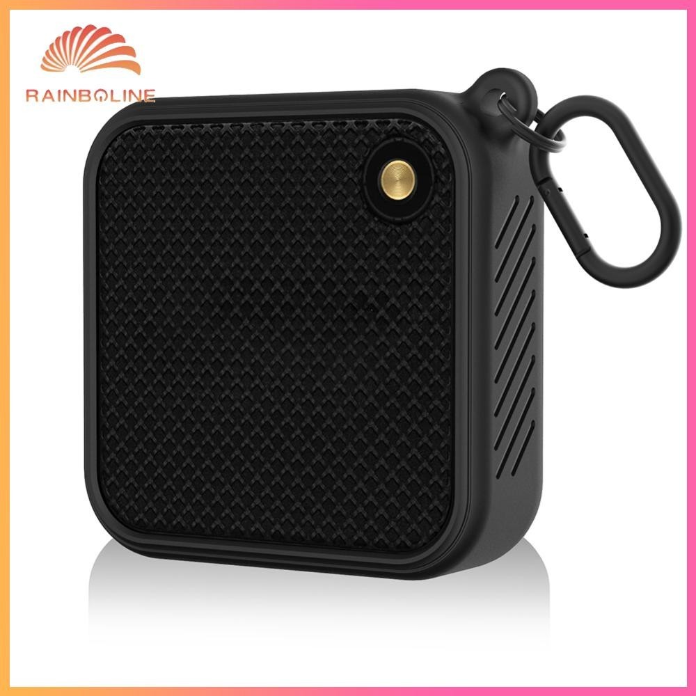 ฝนตก❤  เคสลําโพงซิลิโคน กันกระแทก แบบพกพา พร้อมตะขอโลหะ สําหรับลําโพง Marshall Willen