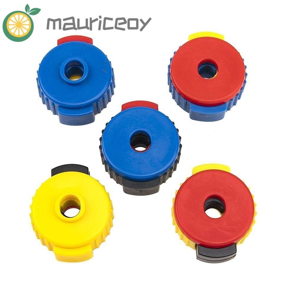 Mauriceoya ตัวล็อกฉาบฉาบ แบบกด ปลดเร็ว คละสี อุปกรณ์เสริม สําหรับกลอง 5 ชิ้น