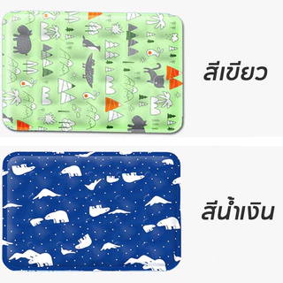 แผ่นเจลเย็นแมวสุนัข ที่นอนสัตว์เลี้ยง -12℃ ที่นอนเจลเย็น วัสดุกันน้ำ ทำความสะอาดง่าย
