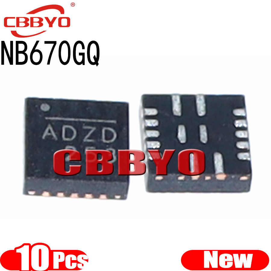 10 ชิ้น NB670GQ-Z NB670GQ NB670 (ADZD) QFN-16