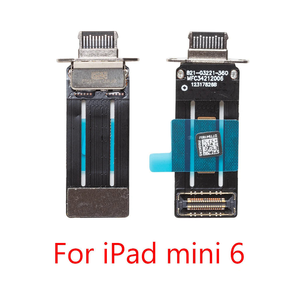 แท่นชาร์จพอร์ตเชื่อมต่อสายเคเบิลอ่อน สําหรับ iPad Mini 6 A2567 A2569 1 ชิ้น