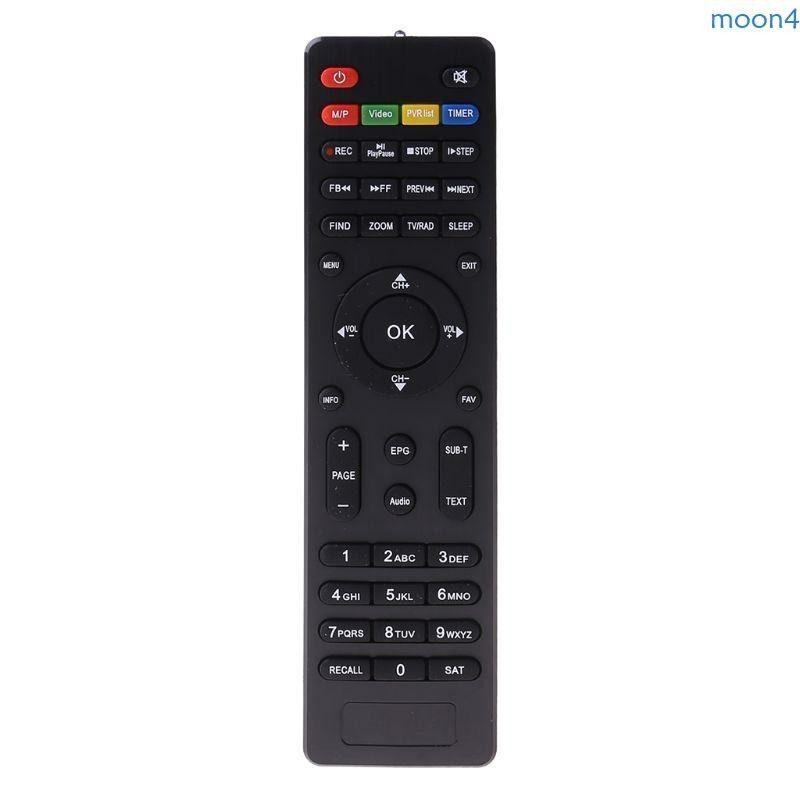 Moon4 รีโมตคอนโทรลทีวี แบบเปลี่ยน สําหรับ Freesat V7 for V7 MAX V7 Combo TV BOX Media Player IR Learning Co