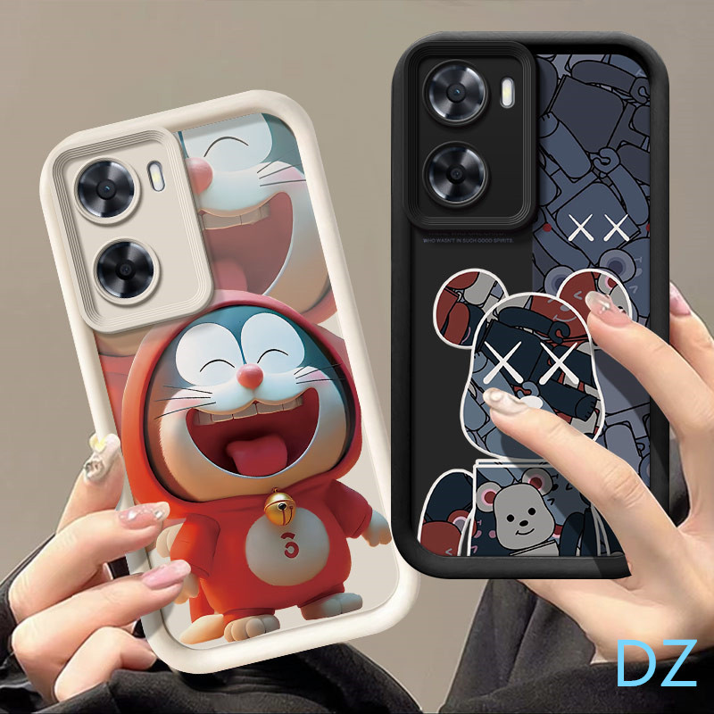 เคส Oppo A57 A77S A77 กรณีโทรศัพท์มือถือซิลิโคนอ่อนนุ่มอะนิเมะ HTTY