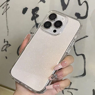 จัดส่งทันที เคสใสกากเพชร สำหรับ iPhone 16e 17e 17 11,12,13,14,15, Pro Plus Max Promax Xs Xr Max 7,8,SE2,SE3 7Plus 8Plus