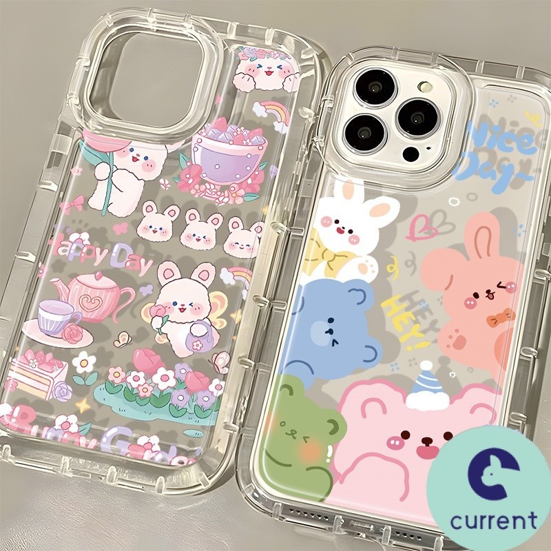 Anti shock ถุงลมนิรภัยกรณี Vivo V40 V27 Pro V29e V30 Pro V30e T1 Pro Y28 Y27s Y100 V40 Y33s Y36 Y75 