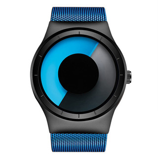 Top FASHION Brand Creative Quartz Watches Men Casual Stainless steel Mesh Band Unisex Watch Clock Male female Gentleman gift