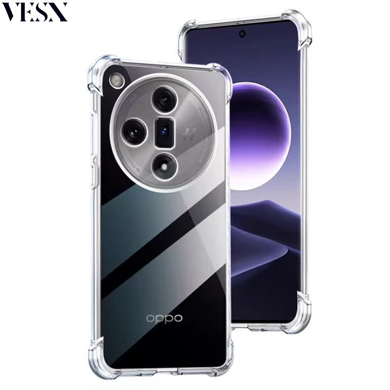 เคสใสกันกระแทกสำหรับ OPPO Find X9 X8 X8s+ X7 Ultra X6 X5 Pro 4G 5G 2025