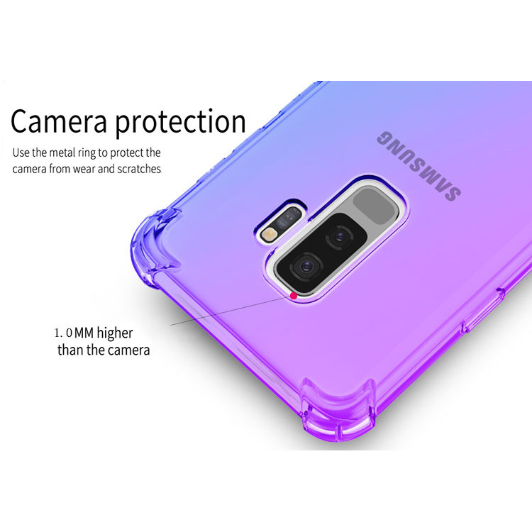 Galaxy S8 S9 Plus S7 Edge S7 เคสใส ไล่ระดับ น่ารัก กันกระแทก กันชน เคสป้องกันโทรศัพท์มือถือ สําหรับผู้หญิง เด็กผู้หญิง ยืดหยุ่น บาง เคสโทรศัพท์ - รูปที่ 5