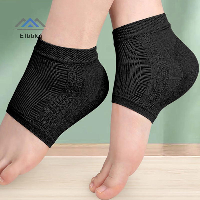 Eibbkg 1 คู่ เจลซิลิโคน ป้องกันส้นเท้า แผ่นรองส้นเท้า ถ้วยรองฝ่าเท้า รองรับ ลดราคา