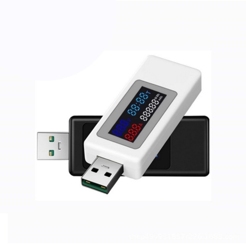 Doublebuy USB Meter Tester Power Meter USB มัลติมิเตอร์แรงดันไฟฟ้าและเครื่องทดสอบปัจจุบัน