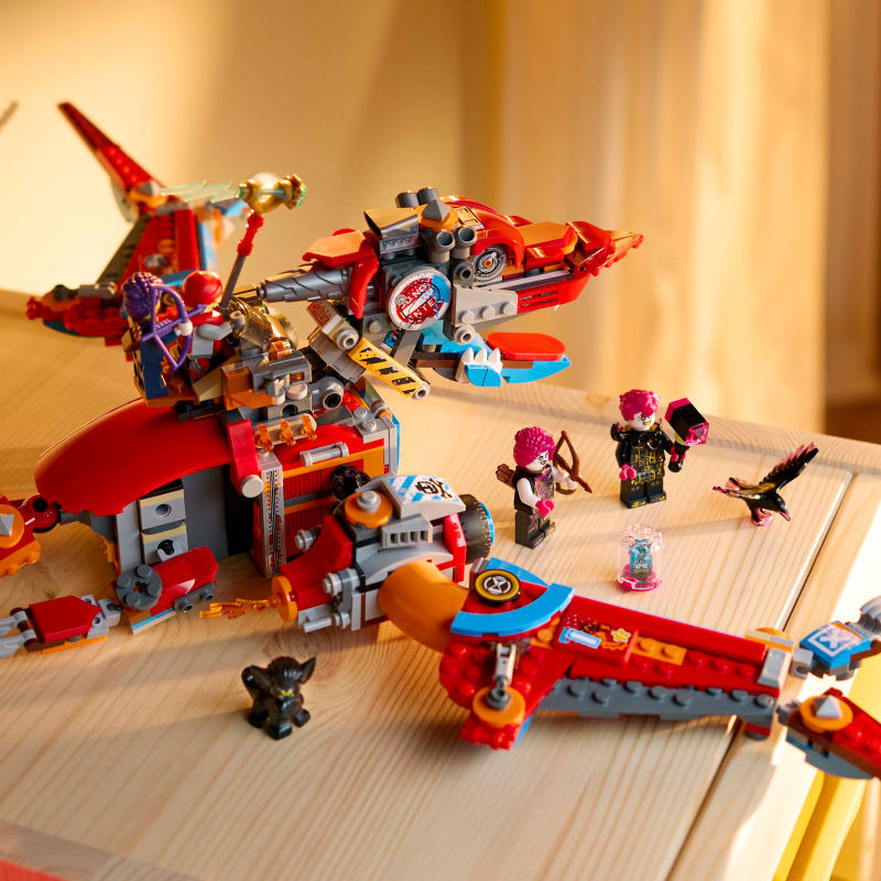 ✨[bb G Toys] พร้อมสต็อก LEGO LEGO Dream City Hunter Series 71484 COOPERs Tyrannosaurus Rex Transform