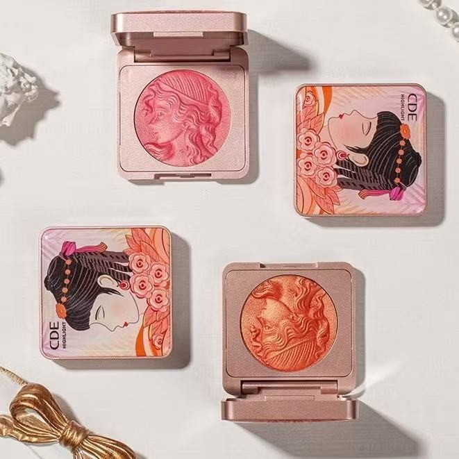 บลัชออน Super Bright เนื้อแน่น สีใส ติดทนนาน กันน้ำ สมาร์ทเกิร์ล อ่านบลัชออน พร้อมส่งจากประเทศไทย