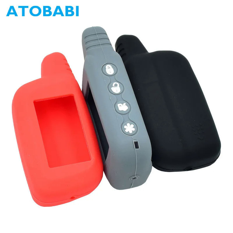 Silicone Key Case For Pantera SLK 300 350 400 450 600 625 868 600RS 625RS 650RS 675RS Car Alarm LCD 