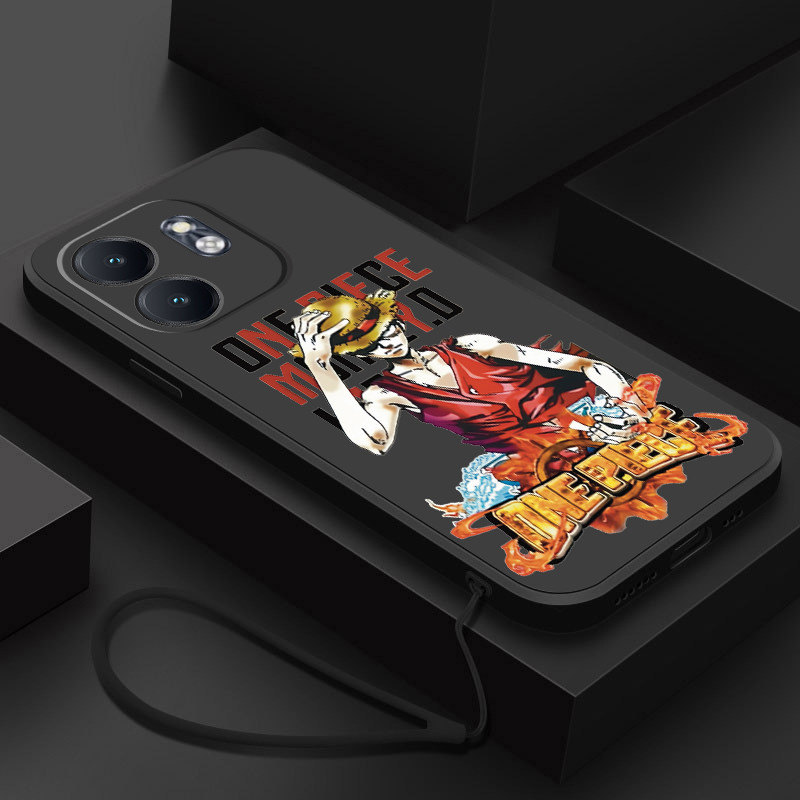 Infinix X6532 X6532C X6531 X6531B One Piece Luffy Case Matted Silicon Soft Cover Shell