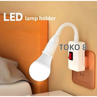 FITTING FLEKSIBEL / FITTING LAMPU FLEKSIBEL E27 OVER COLOK ON/OFF/GAGANG FLEKSIBEL