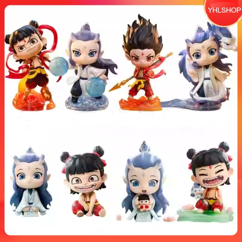 POPMART กล่องสุ่ม/เลือกตัว การ์ตูน เทพนาจา นาจา Nezha2: The Devil Boy Natural Bond