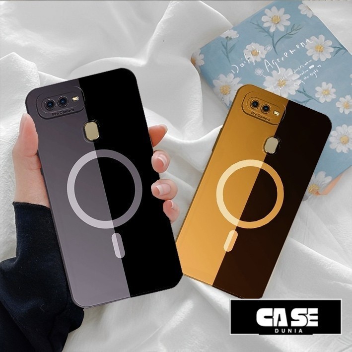 เคส HP OPPO A5s/A7/A12/A11K/F9/REALME 2 PRO/A3S/A1K/REALME C2 พร้อม APPLE LOGO Motif - เคสอินเทรนด์ 