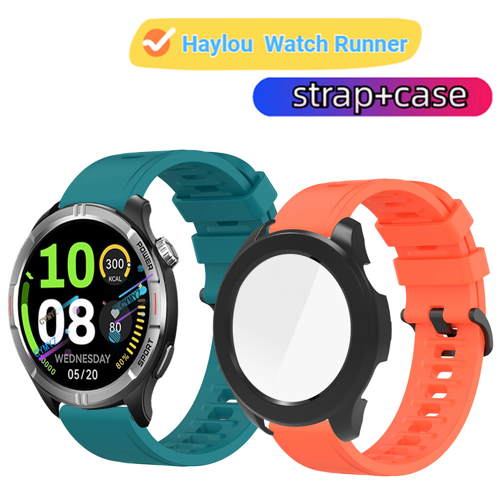 Haylou Smart Watch Runner strap สายซิลิโคนสําหรับ Haylou Watch Runner strap สายรัดข้อมือกีฬา Haylou 