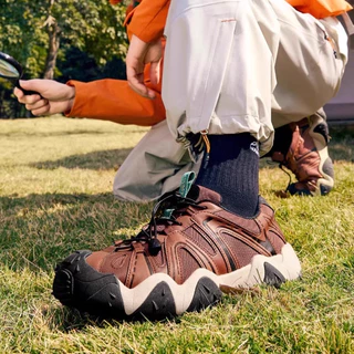 CAMEL SPORTS สไตล์ใหม่ผู้หญิงผู้ชายรองเท้าเดินป่าหัวปิด