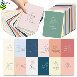 การ์ดการชดเชยสร้างแรงบันดาลใจ 30 แพ็ค, คําพูดประจําวันเชิงบว…